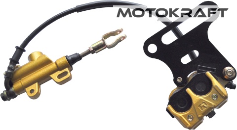 KOMPLET HAMULCOWY TYŁ DO CROSSA KXD 612