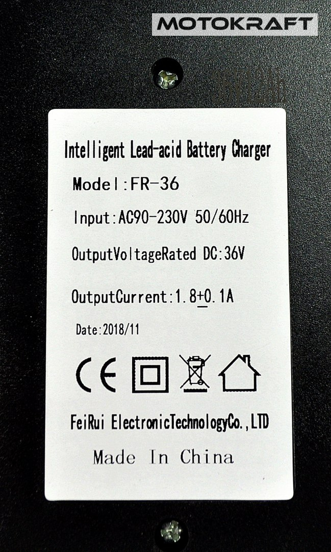 Electric Quad Charger 36V Electric Quad Charger 36V
