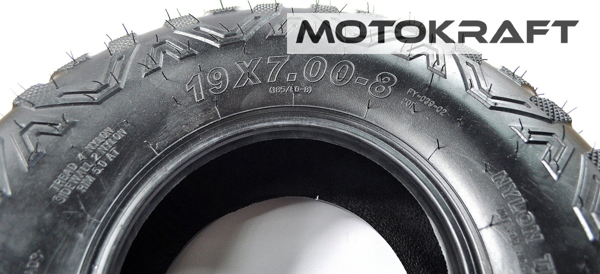 Quad tire 110cc-125cc 8" front Quad tire 110cc-125cc 8" front