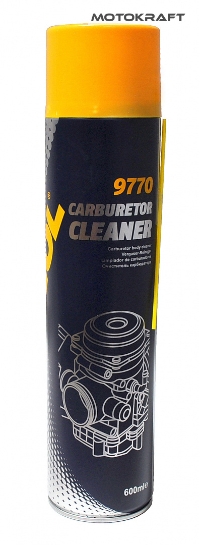 CARBURETTOR CLEANER SPRAY MANNOL 600ML CARBURETTOR CLEANER SPRAY MANNOL 600ML