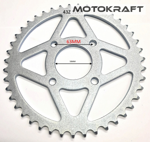 ZĘBATKA NAPĘDOWA DO CROSSA BERETTA 250, ALFARAD 250