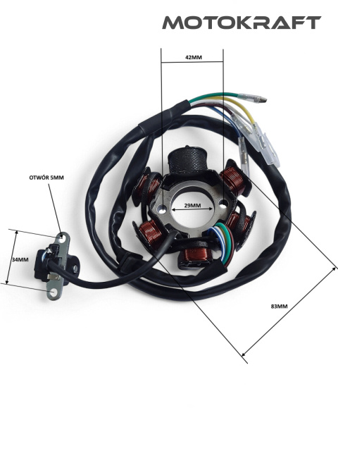 ISKROWNIK 6 CEWEK 5 KABLI 110 125 150CC ISKROWNIK 6 CEWEK 5 KABLI 110 125 150CC